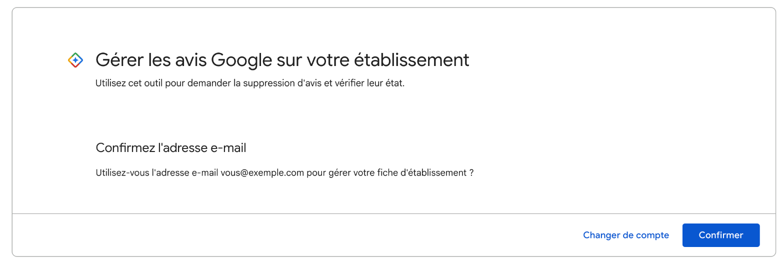 L'outil Gérer les avis Google sur votre établissement